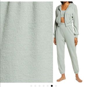 SKIMS Waffle Jogger XS in Mineral